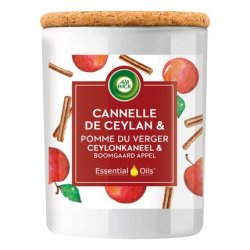 Air Wick Scented Candle Cinnamon & Apple 185 Gr