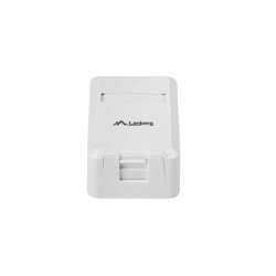 ROSETA DE SUPERFICIE LANBERG PARA 1 MODULO KEYSTONE