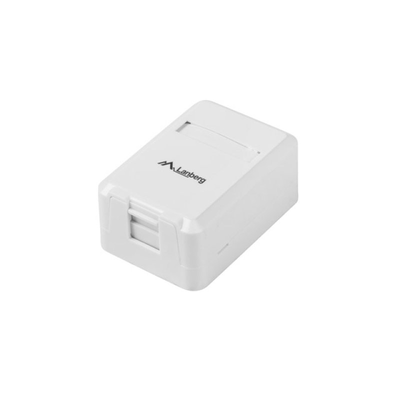 Lanberg OK1-0001-W boîte de jonction réseau Cat6 Blanc