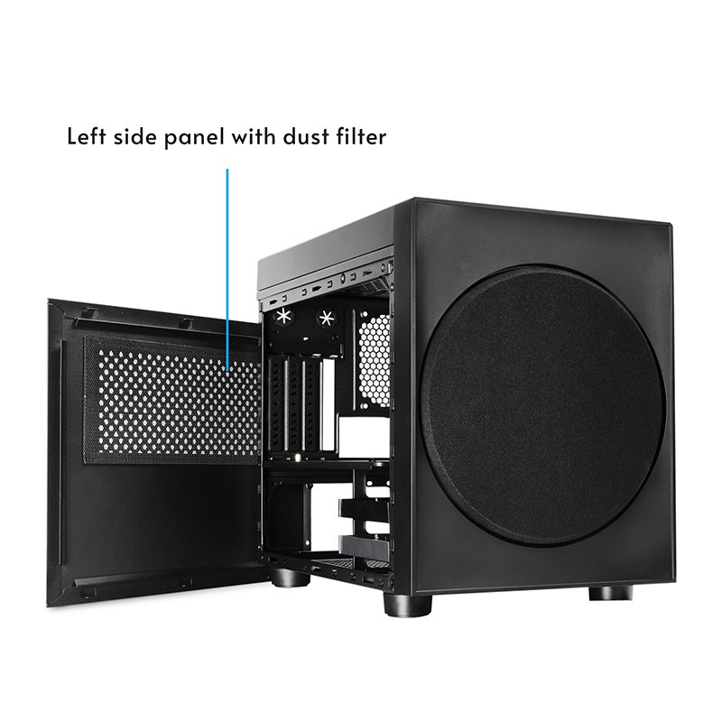 Chieftec CI-03B-OP computer case Cube Black