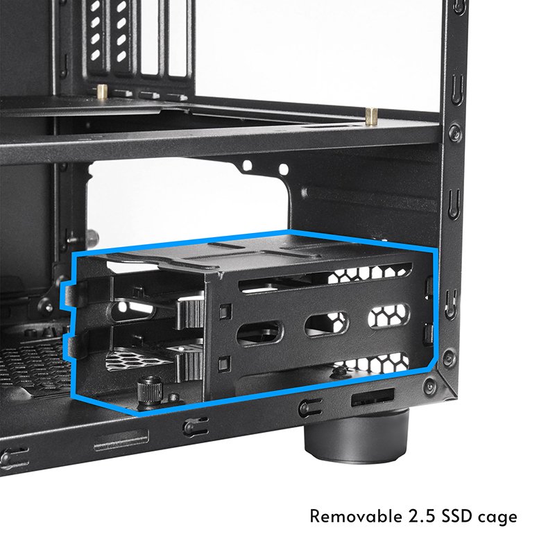Chieftec CI-03B-OP computer case Cube Black