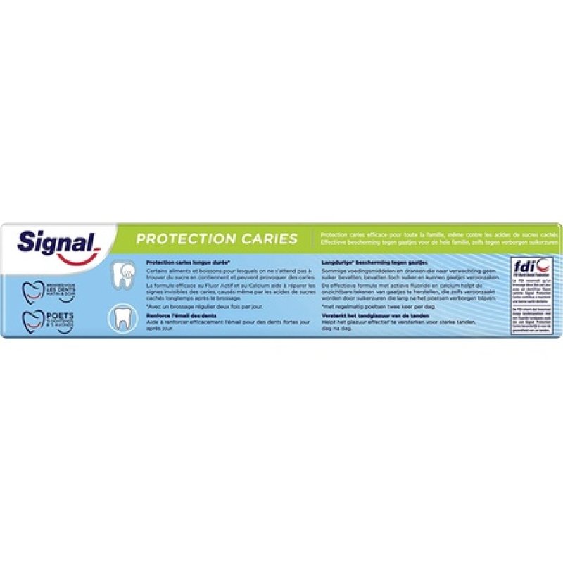 Signal Whitening and Cavity Protection Toothpaste 75ml