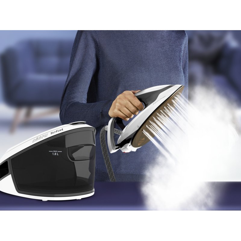 Tefal Express Power SV8130 2800 W 1.8 L Durilium AirGlide Autoclean soleplate Black White