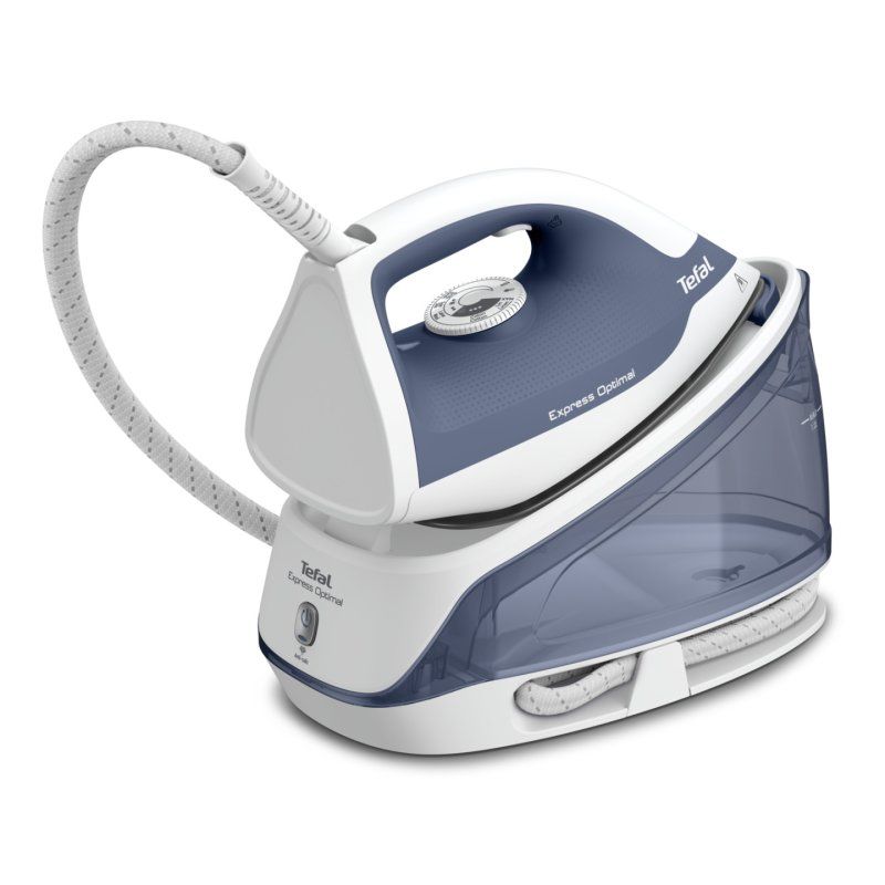 Tefal Express Optimal SV4110 2200 W 1,2 L Ceramic Express Glide Bleu, Blanc