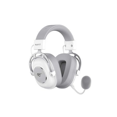 Havit H2002YG (White and grey) Casques Avec fil &sans fil Arceau Gaming Bluetooth Gris, Blanc