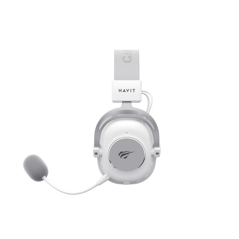 Havit H2002YG (White and grey) Casques Avec fil &sans fil Arceau Gaming Bluetooth Gris, Blanc