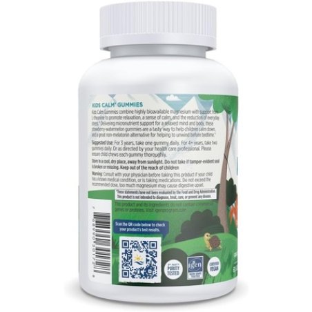 Nordic Naturals Kids Calm Gummies Strawberry Watermelon 60 Gummies