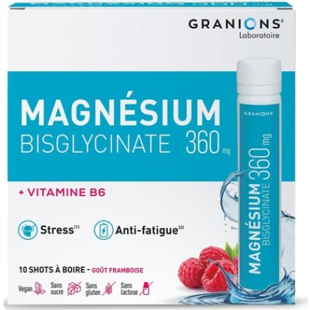 Granions Magnesium Bisglycinate 360mg