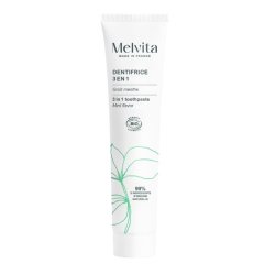 Melvita Dentifrice 3-en-1 Breath freshening toothpaste 75 ml