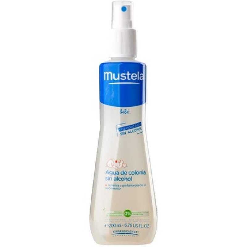 Mustela Cologne Water Without Alcohol Normal Skin - 200 Ml