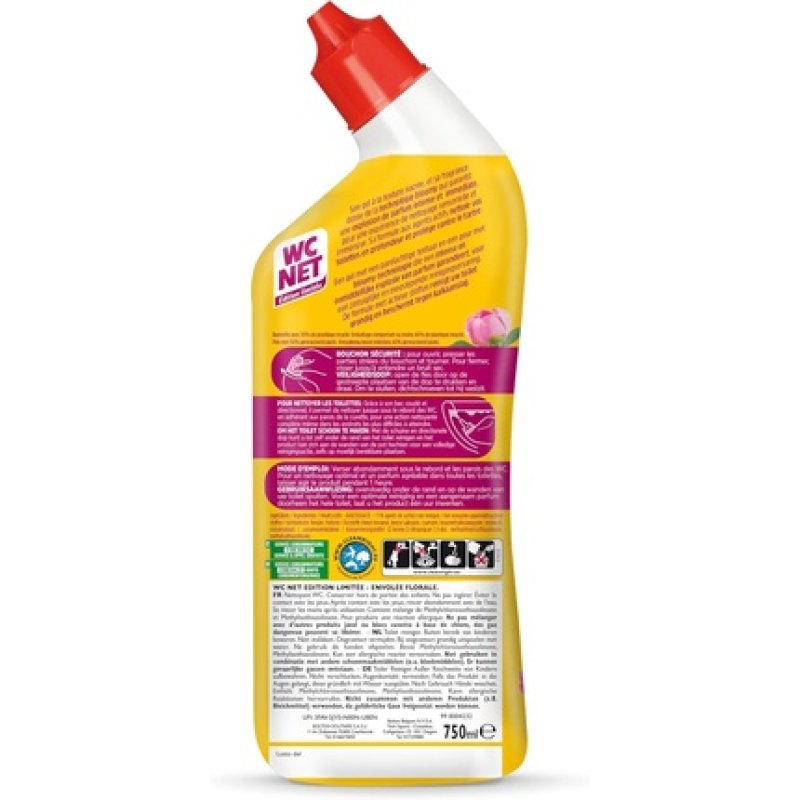 Wc Net Gel Limited Edition Floral Flight 750ml