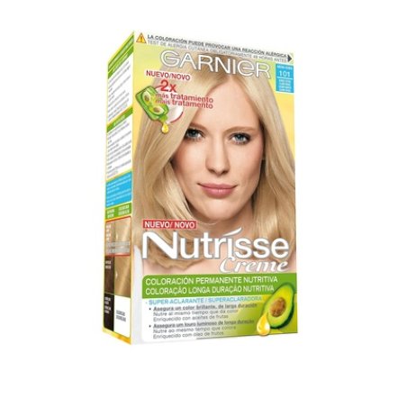 Garnier Nutrisse Crème Nourishing Color 101 Platinum Ash Blonde