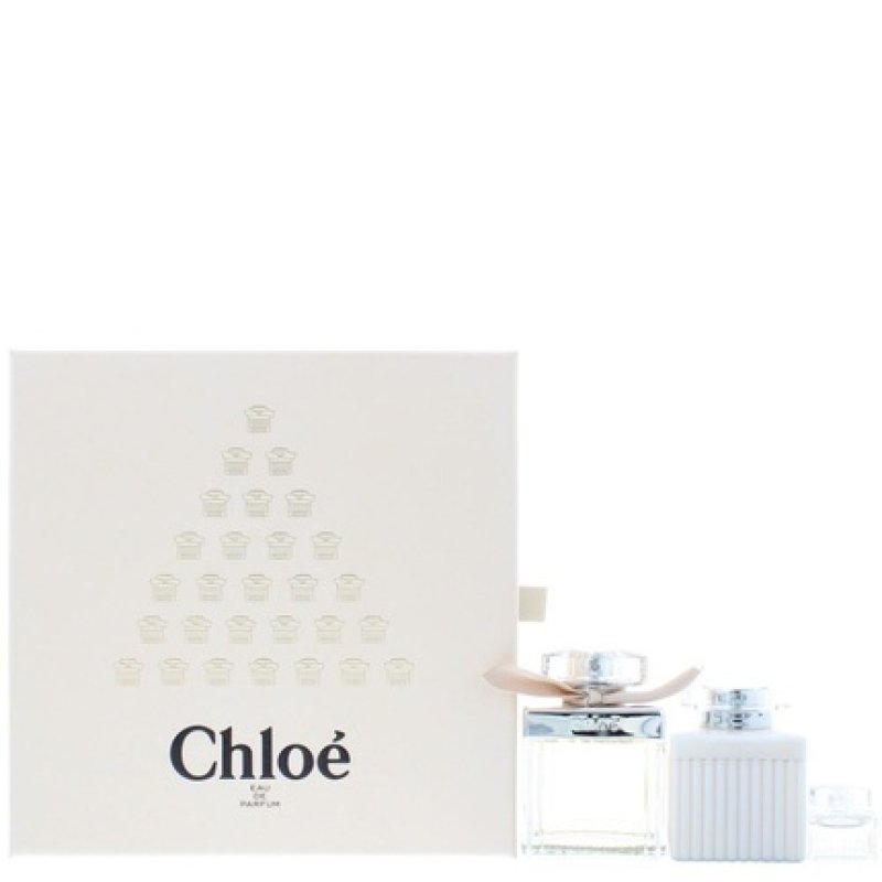 Chloe Eau De Parfum 75ml Body Lotion 100ml Eau De Parfum 5ml By Chloe