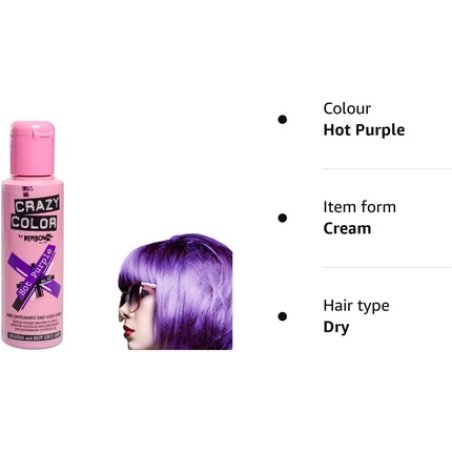 Renbow Crazy Colour Semi-Permanent Hair Colour Creams 100ml