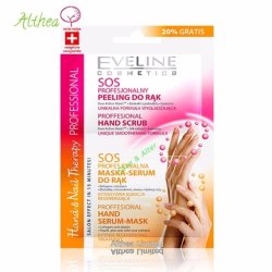 Eveline Hand and Nail Therapy Hand Scrubs 6ml and Mask Serum 6ml