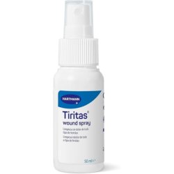 Tiritas No Brand Wound Spray Cleansing Solution Irrigation Painless