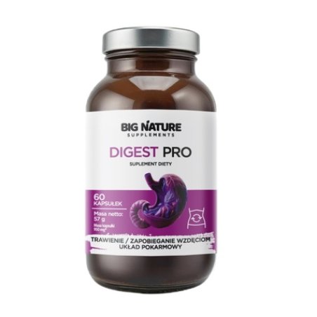 Big Nature Digest Pro Dietary Supplement 60 Capsules