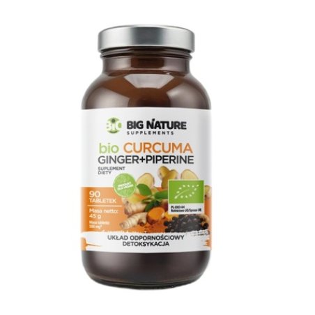 Big Nature Curcuma Dietary Supplement 90 Tablets