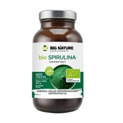 Big Nature Spirulina Dietary Supplement 400 Tablets