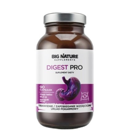 Big Nature Digest Pro Dietary Supplement 90 Capsules