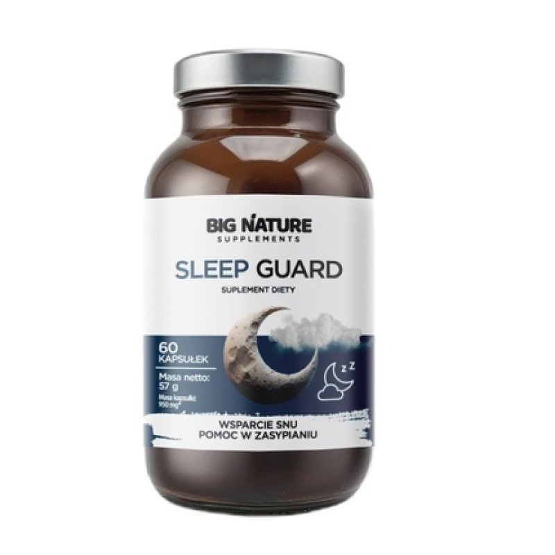 Big Nature Sleep Guard Dietary Supplement 60 Capsules