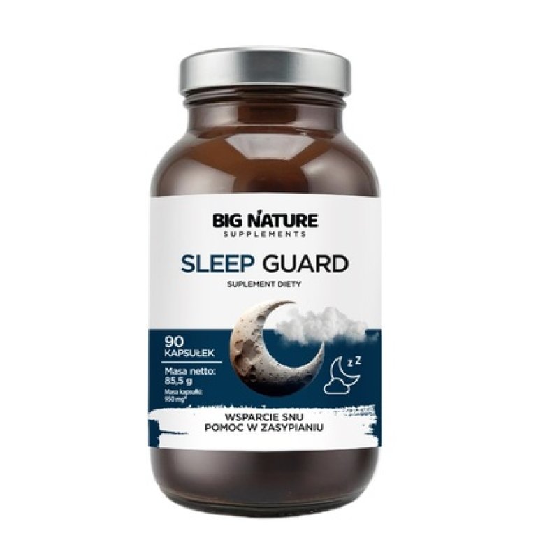 Big Nature Sleep Guard Dietary Supplement 90 Capsules