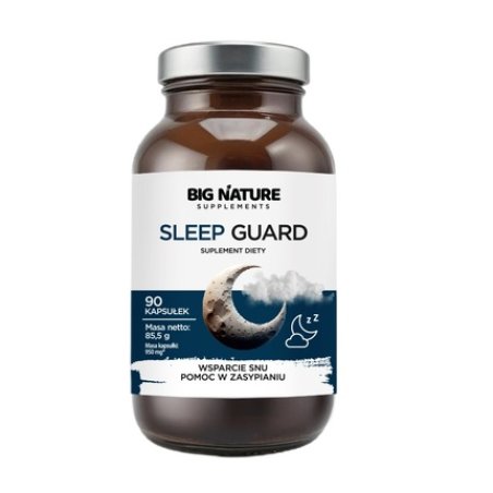 Big Nature Sleep Guard Dietary Supplement 90 Capsules