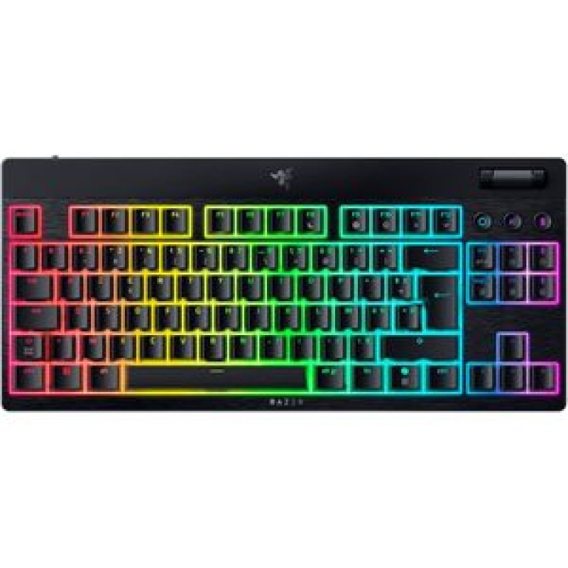 RAZER BlackWidow V4 Low-profile Tenkeyless HyperSpeed (Orange Switch) - French