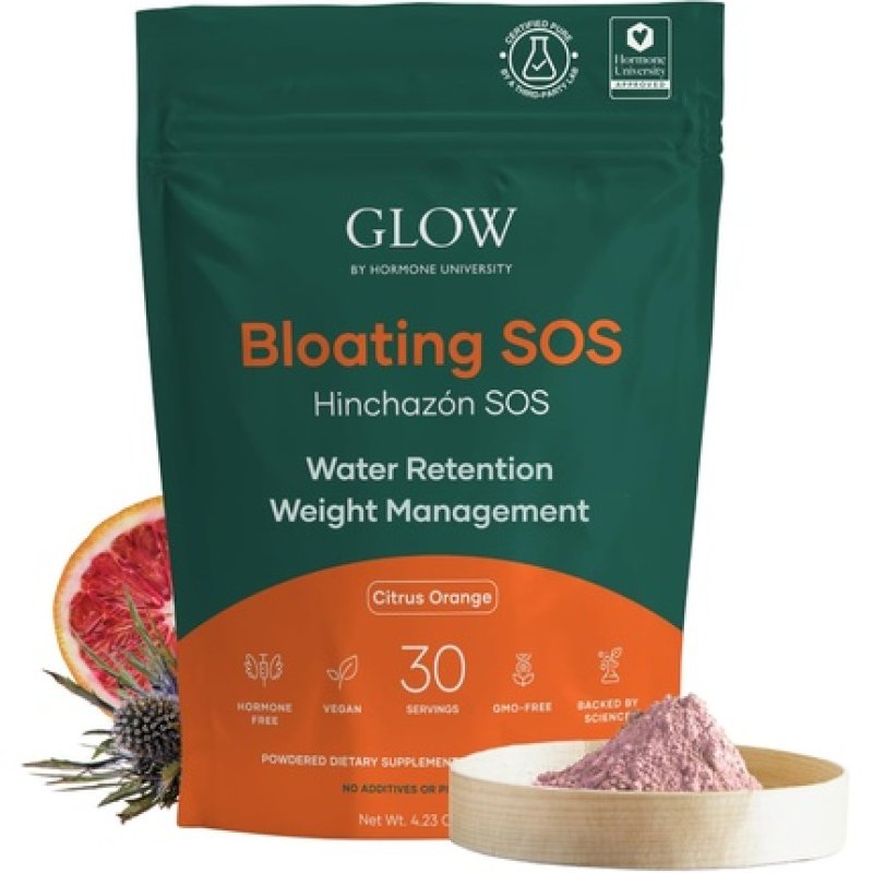 Glow Bloating SOS Drink Powder for Women with Morosil