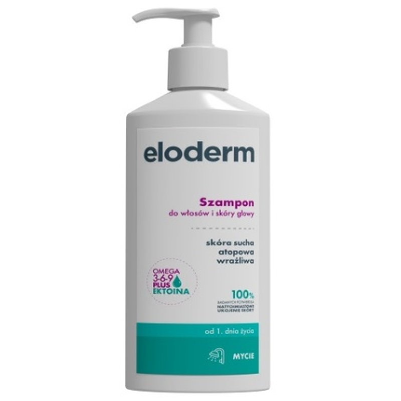 Eloderm Emollient Shampoo For Dry And Sensitive Scalp 300ml