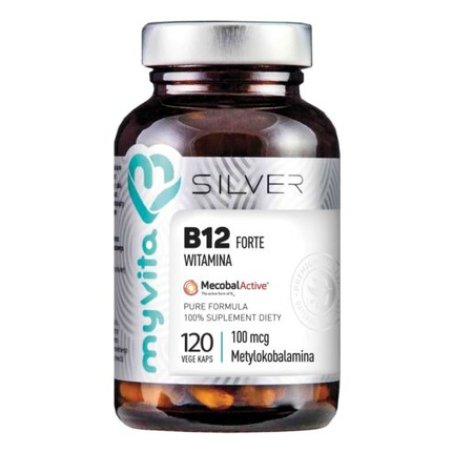 MyVita Silver Vitamin B12 Forte 120 Capsules
