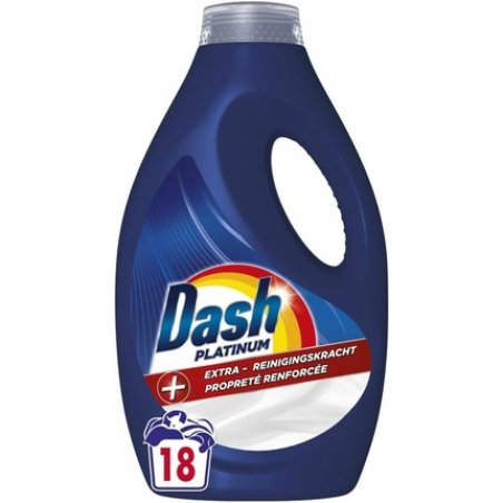 Dash Liquid Laundry Detergent Platinum 18 Washes 810ml