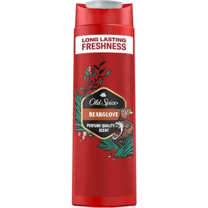 Old Spice Bearglove Shower Gel and Shampoo for Men 400ml