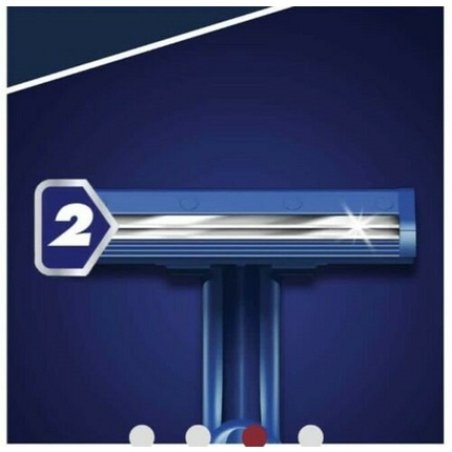 Gillette Blue II Plus Disposable Razor 15 Pack - NEW Sealed