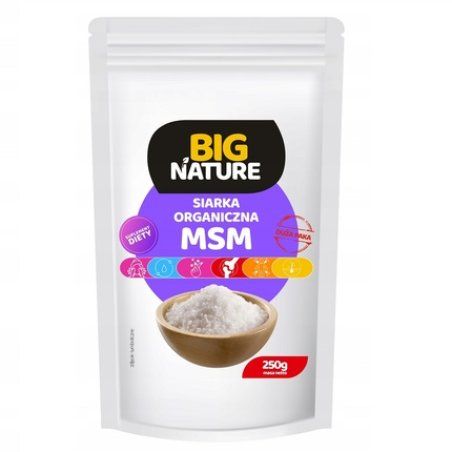 Big Nature Msm Organic Sulfur Dietary Supplement 250g