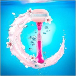 Gillette Venus Comfortglide Spa Breeze Women's Razor with Razor Gel Cushions for Skin Protection and 3 Razor Blades