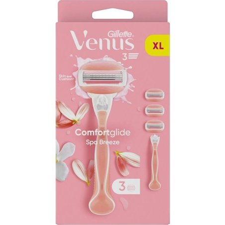 Gillette Venus Spa Breeze Razor with 3 Blades
