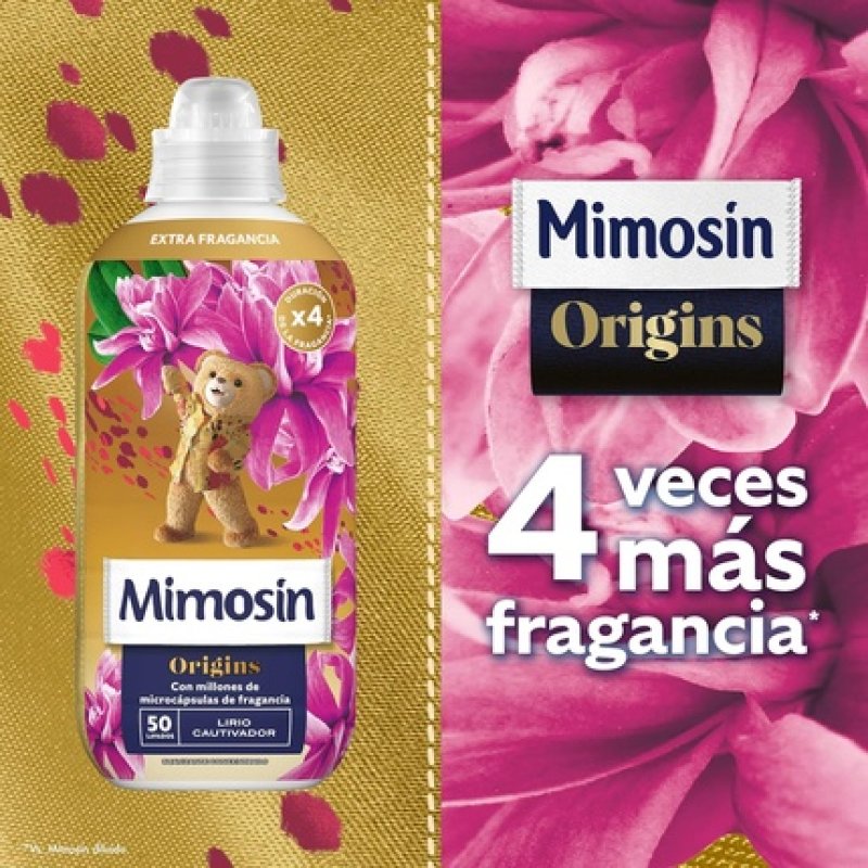 Mimosín Lily Flower and Lime Creations Fabric Softener Concentrate for 58 Washes