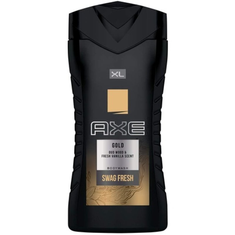 Axe Gold Men's Shower Gel 400ml Dermatologically Tested Pleasant Fragrance