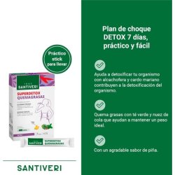 Santiveri Superdetox Fat Burner with Plant Extracts Artichoke