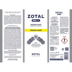 Desinfectante Zero Fragrance Lemon