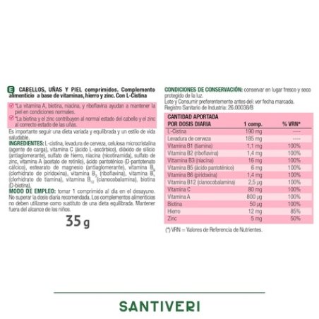 Santiveri Hair Multivigor 33g