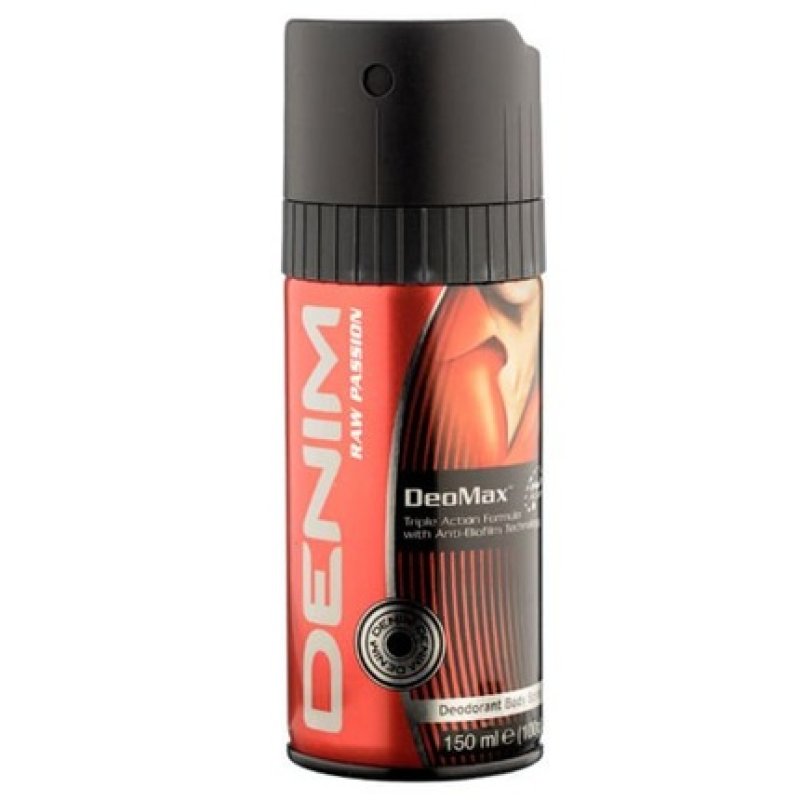 Denim Body Spray Deodorant Raw Passion 150ml 5.07oz