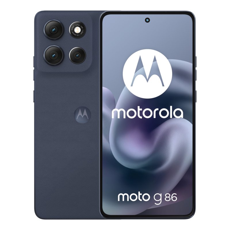 Motorola moto g86 5G 16.9 cm (6.67") Dual SIM Android 15 USB Type-C 8 GB 256 GB 5200 mAh Dark Blue
