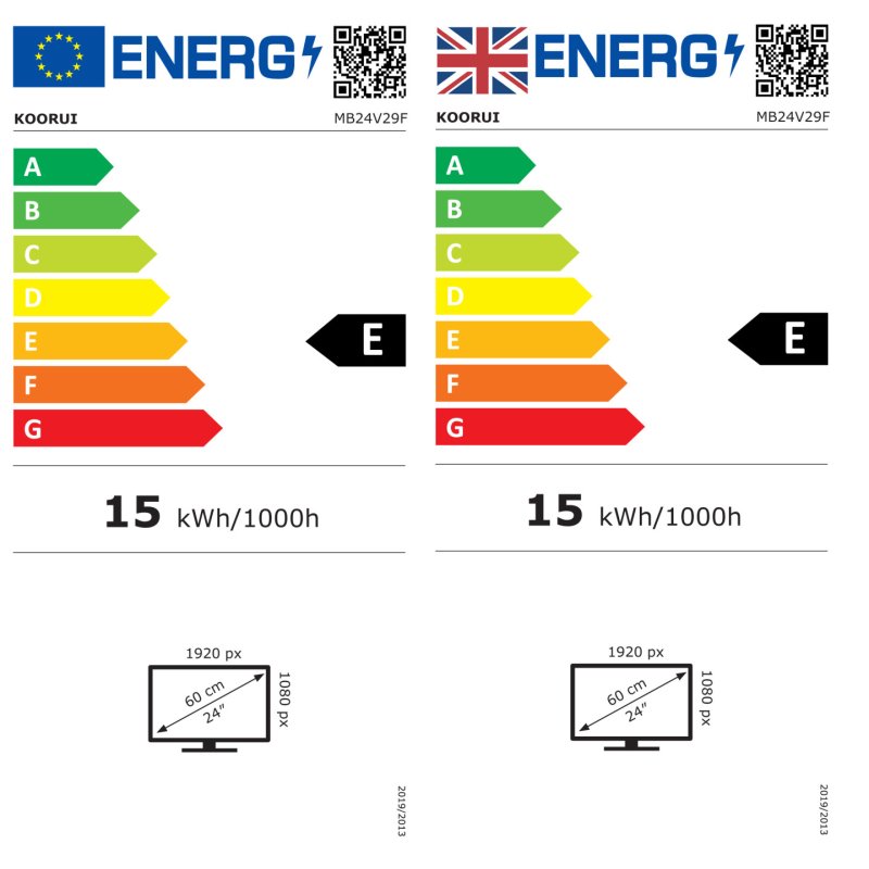KOORUI E2411H FHD Office-Monitor 60,5 cm (23,8 Zoll)
