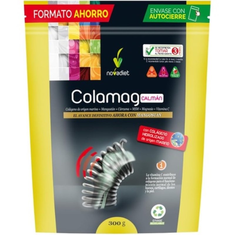 Novadiet Colamag Calm with Marine Collagen, Mangosteen, and Turmeric