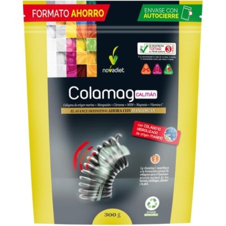 Novadiet Colamag Calm with Marine Collagen, Mangosteen, and Turmeric