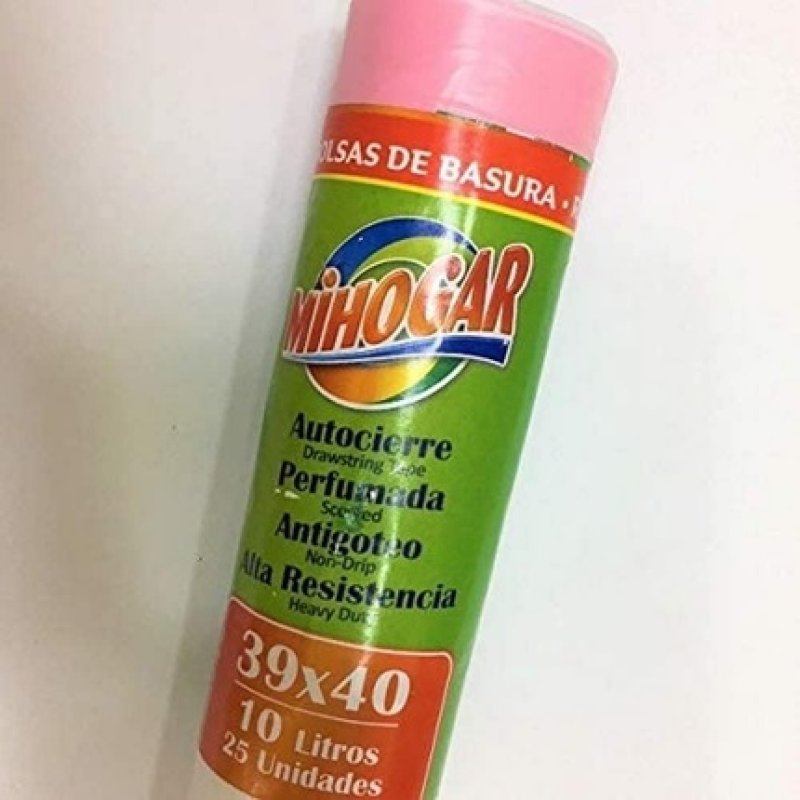 Mihogar Trash Bags Multi-Colour 39x40cm