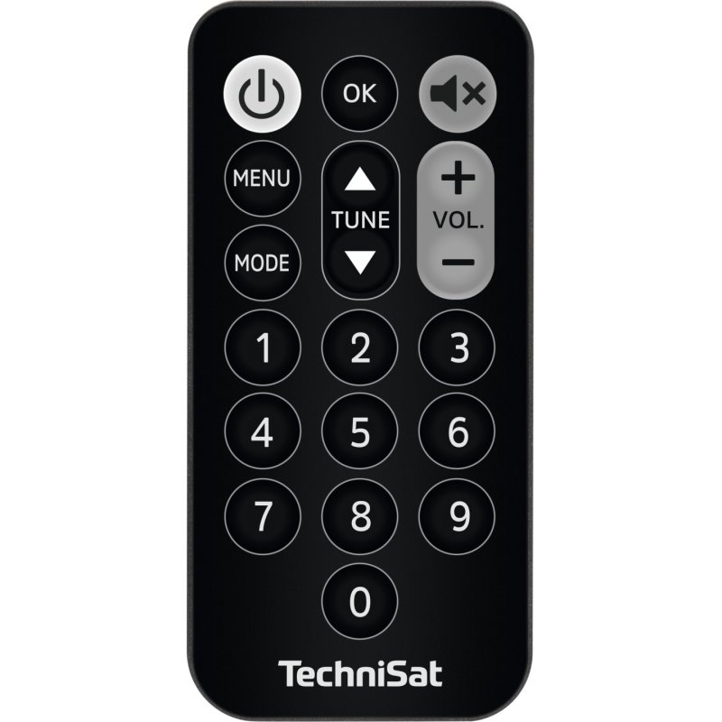 TechniSat StereoMan 2 DAB Headset Wired & Wireless Head-band Music Black