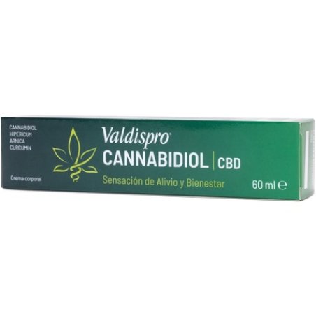 AI Valdispro Cannabidiol CBD Cream 60ml Relief and Wellness